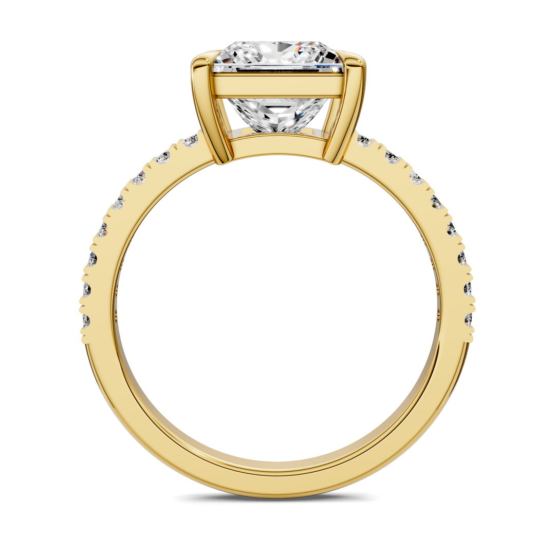 Kira Low Profile Pavé Ring