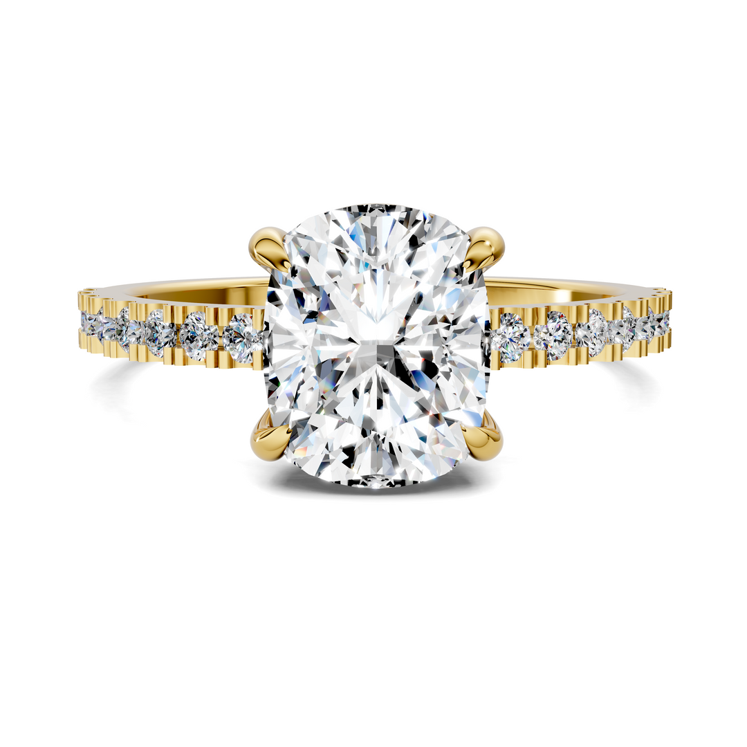 Kira Low Profile Pavé Ring Setting