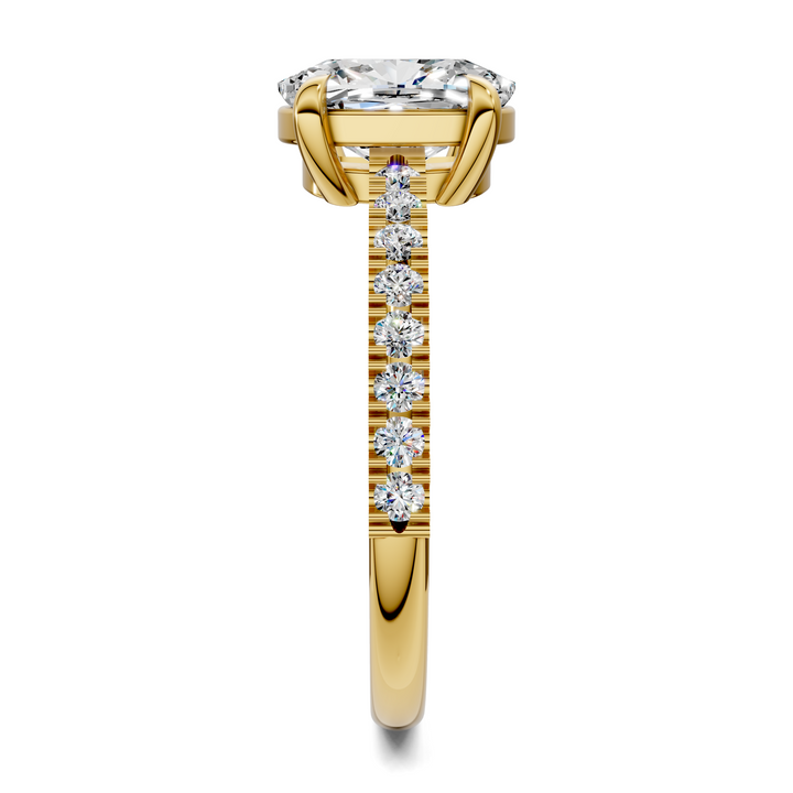 Kira Low Profile Pavé Ring Setting