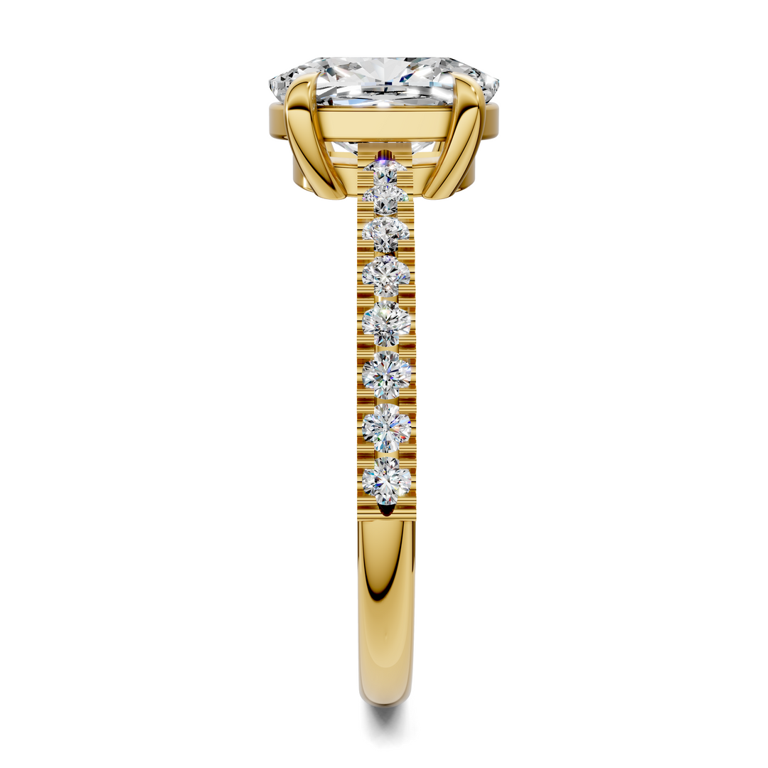 Kira Low Profile Pavé Ring