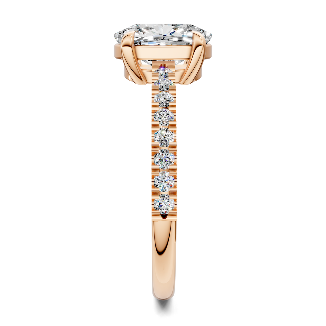 Kira Low Profile Pavé Ring