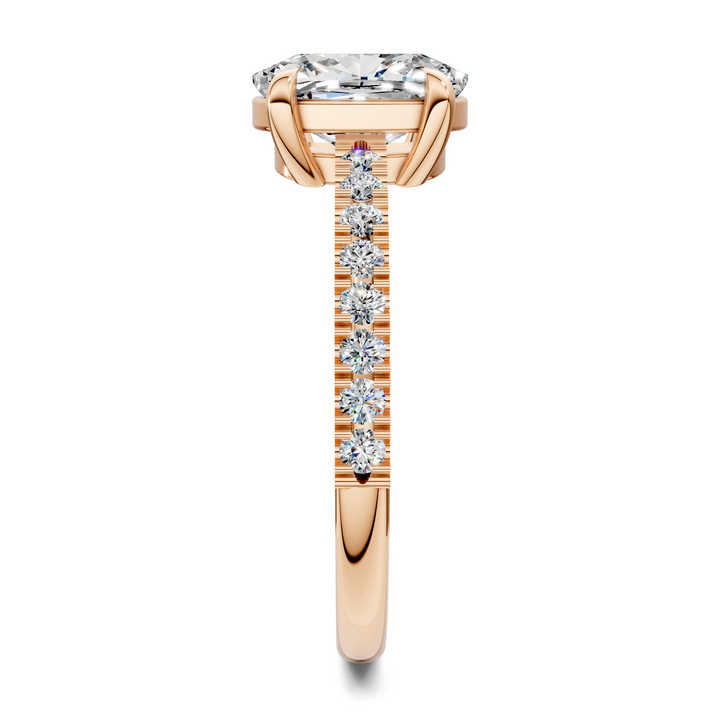 Kira Low Profile Pavé Ring
