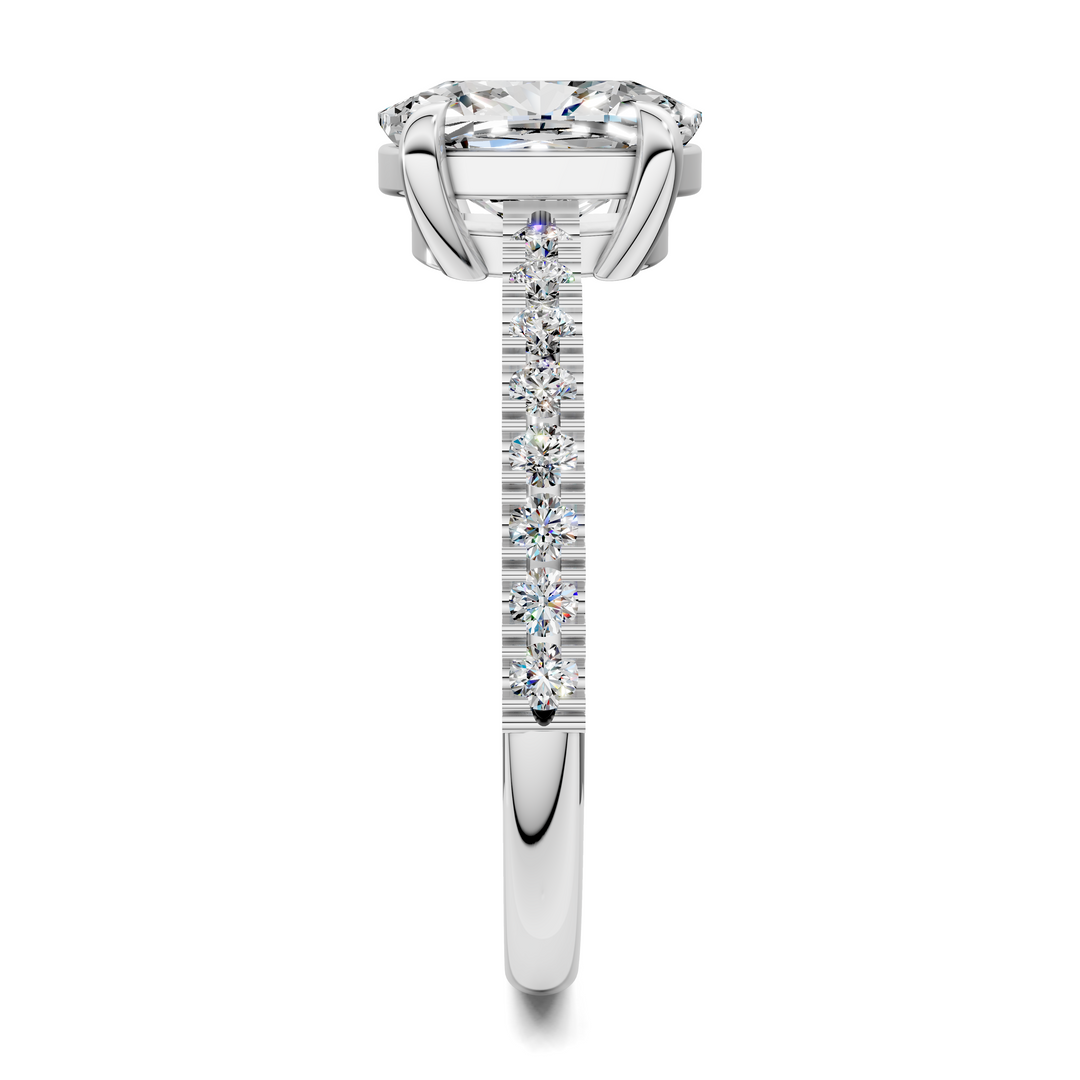 Kira Low Profile Pavé Ring