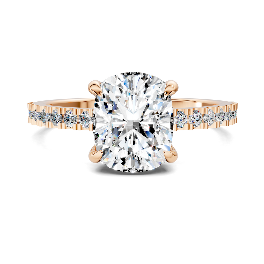 Kira Low Profile Pavé Ring Setting