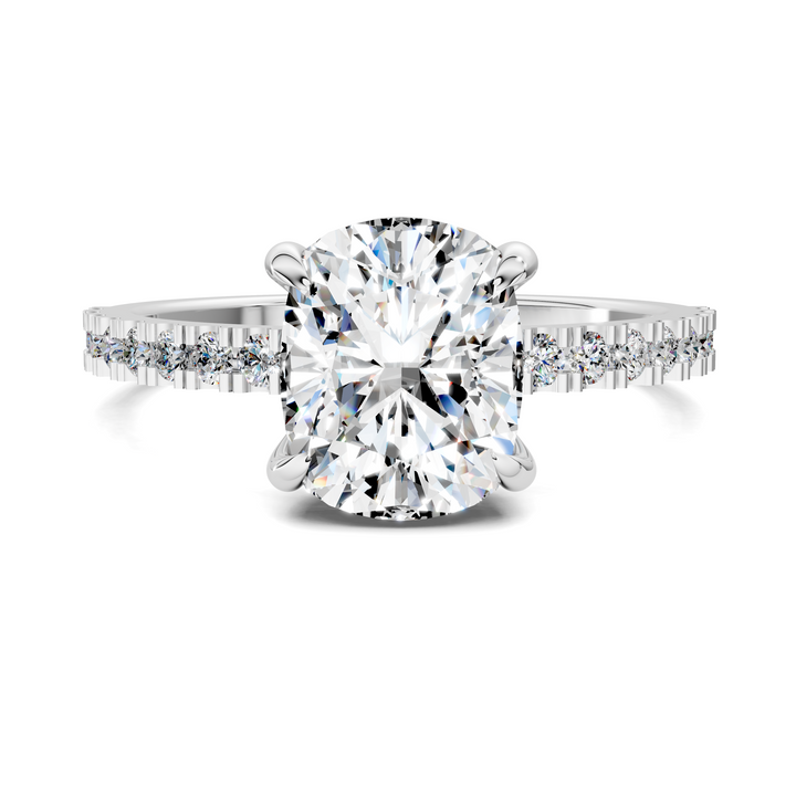 Kira Low Profile Pavé Ring Setting