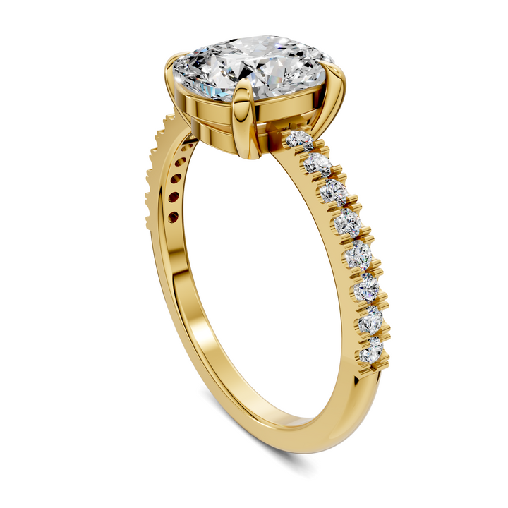 Kira Low Profile Pavé Ring