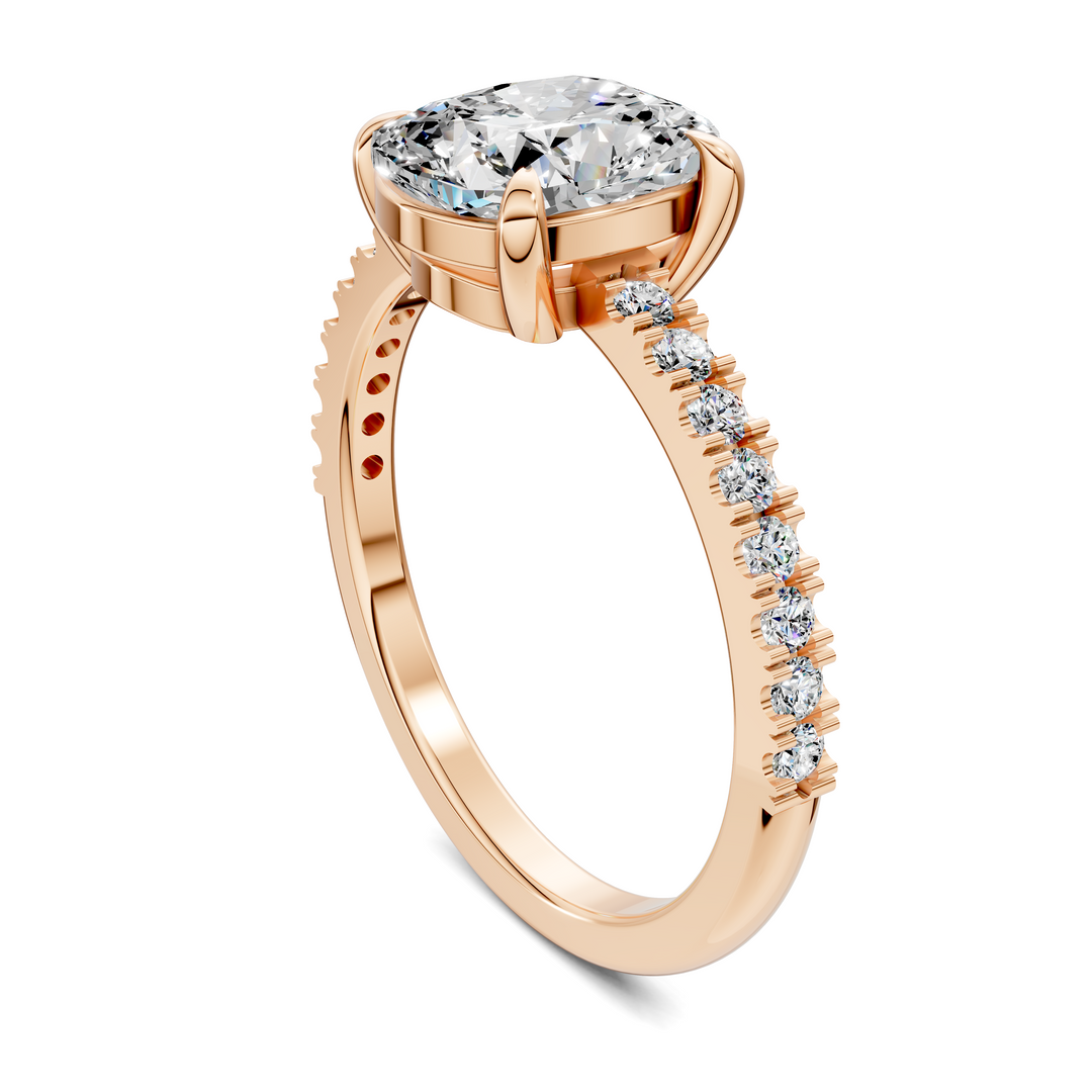 Kira Low Profile Pavé Ring