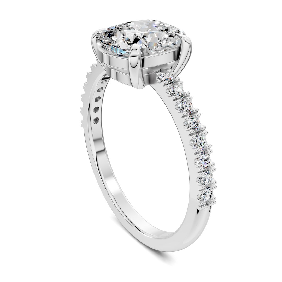 Kira Low Profile Pavé Ring