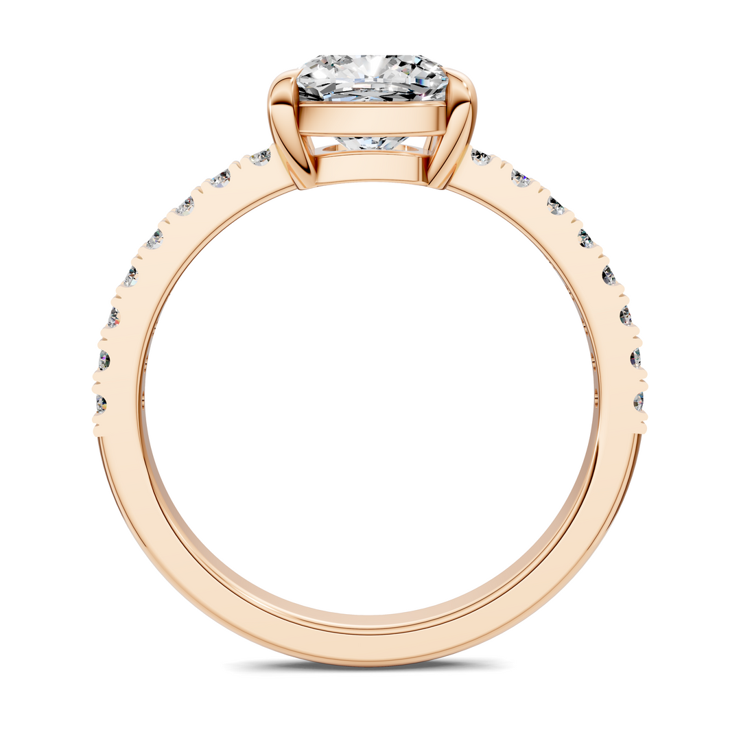 Kira Low Profile Pavé Ring Setting