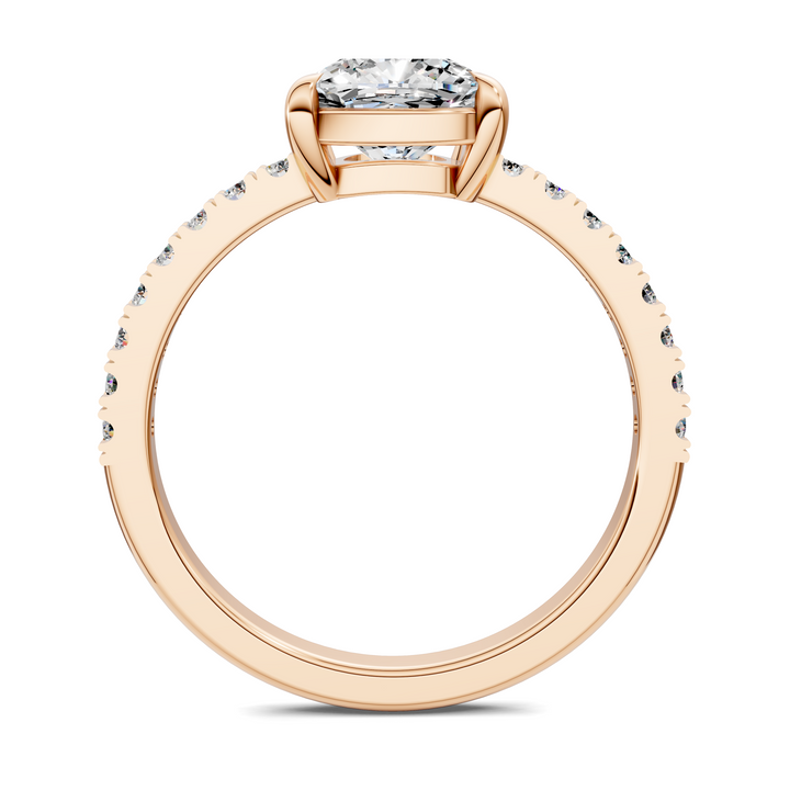 Kira Low Profile Pavé Ring Setting
