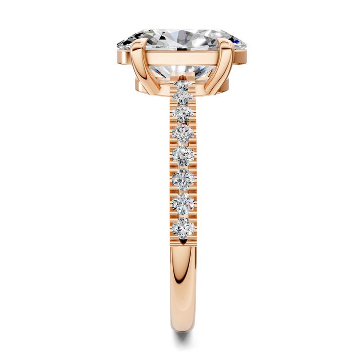 Kira Low Profile Pavé Ring