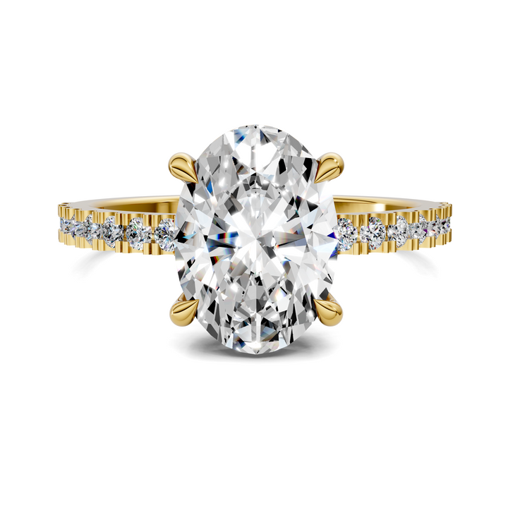 Kira Low Profile Pavé Ring