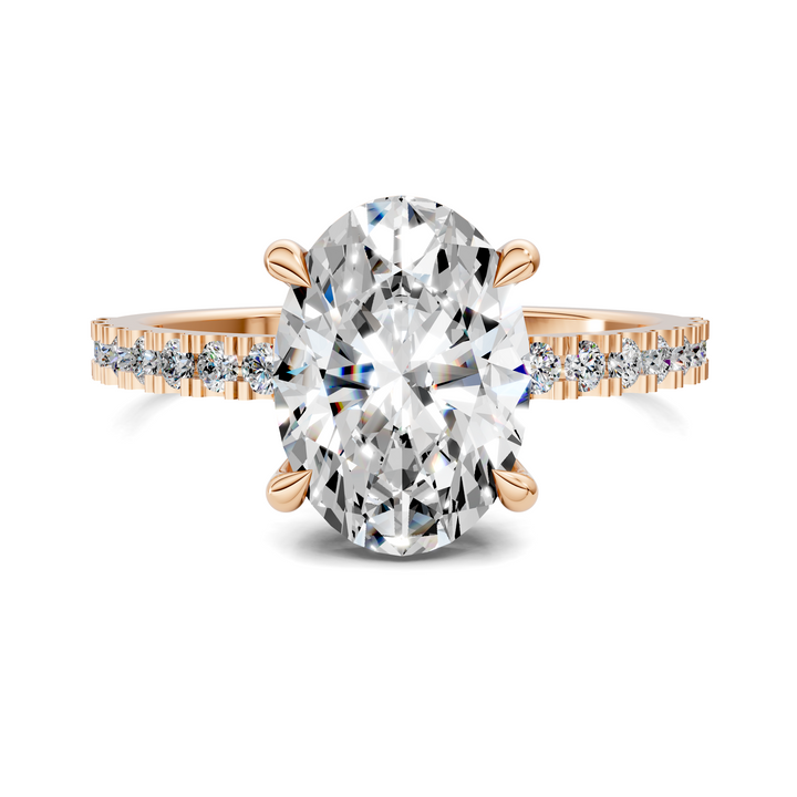 Kira Low Profile Pavé Ring Setting