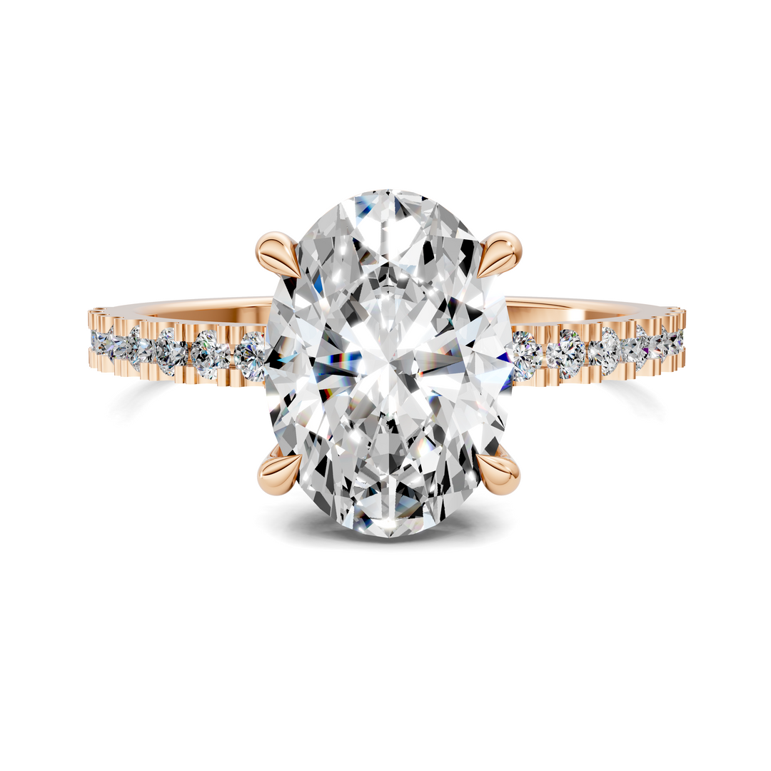 Kira Low Profile Pavé Ring