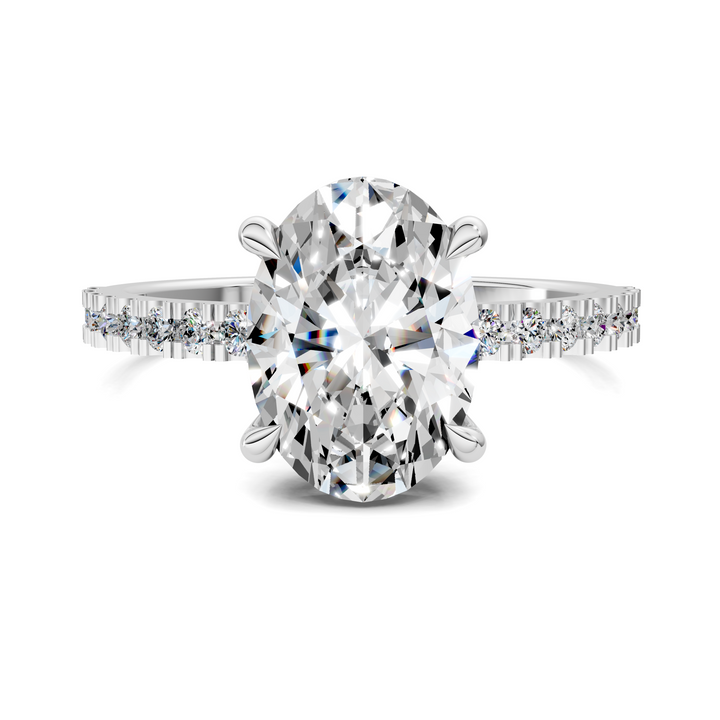 Kira Low Profile Pavé Ring