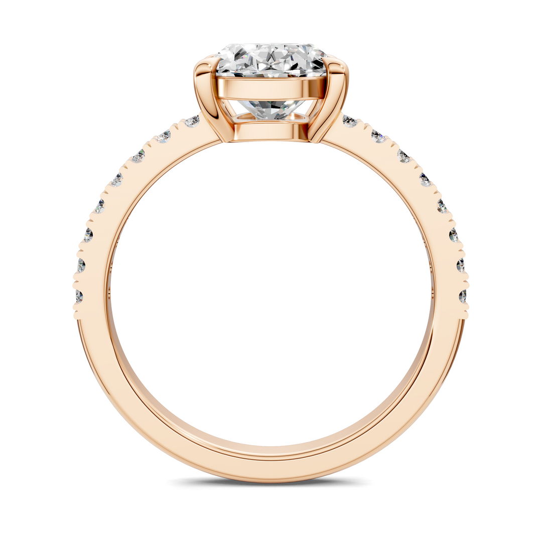 Kira Low Profile Pavé Ring