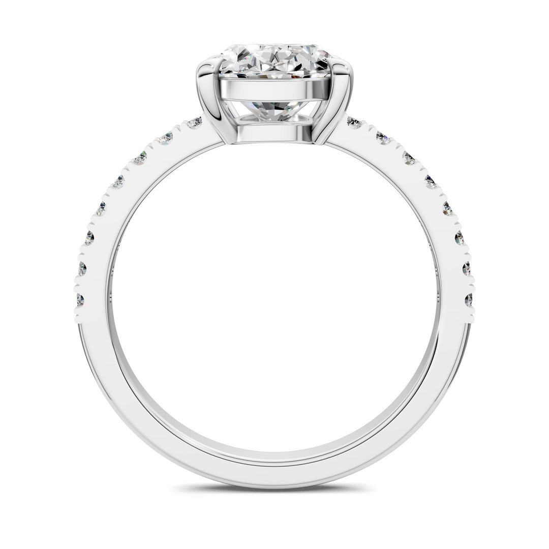 Kira Low Profile Pavé Ring