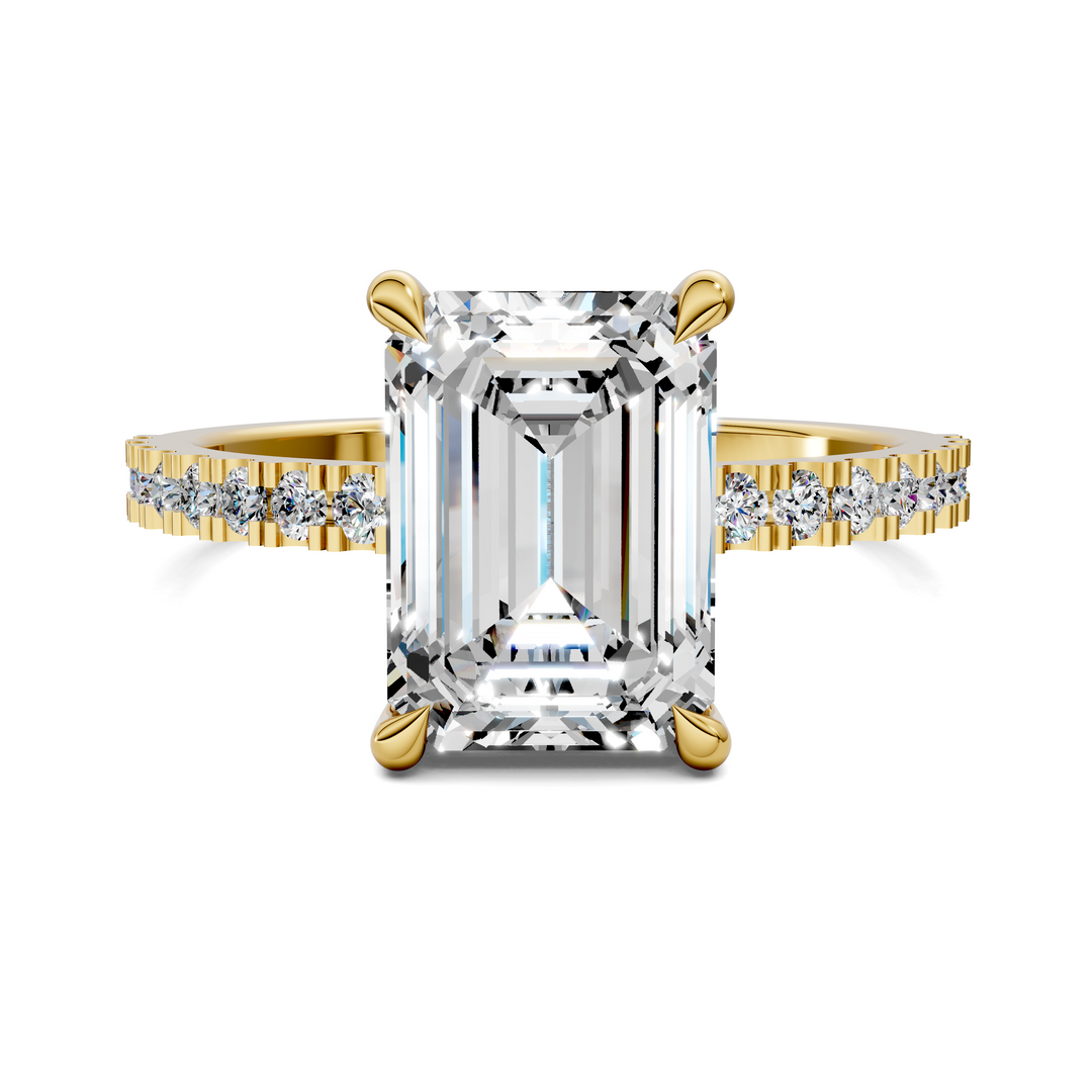 Kira Low Profile Pavé Ring Setting