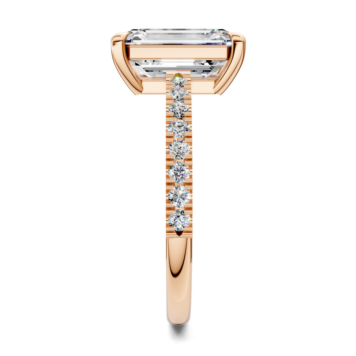 Kira Low Profile Pavé Ring Setting