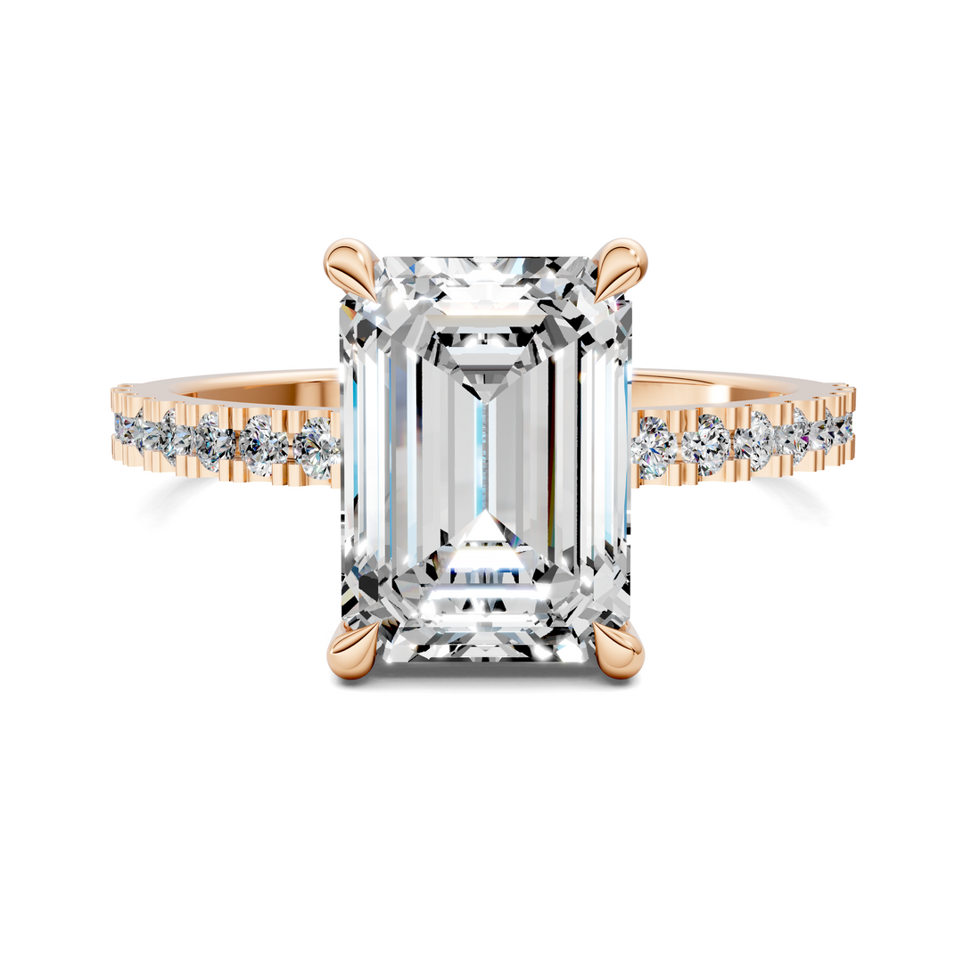 Kira Low Profile Pavé Ring Setting