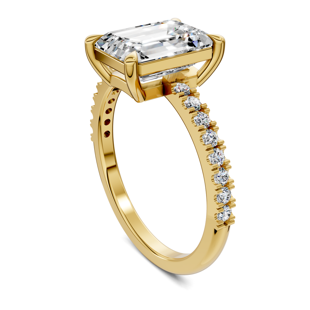 Kira Low Profile Pavé Ring