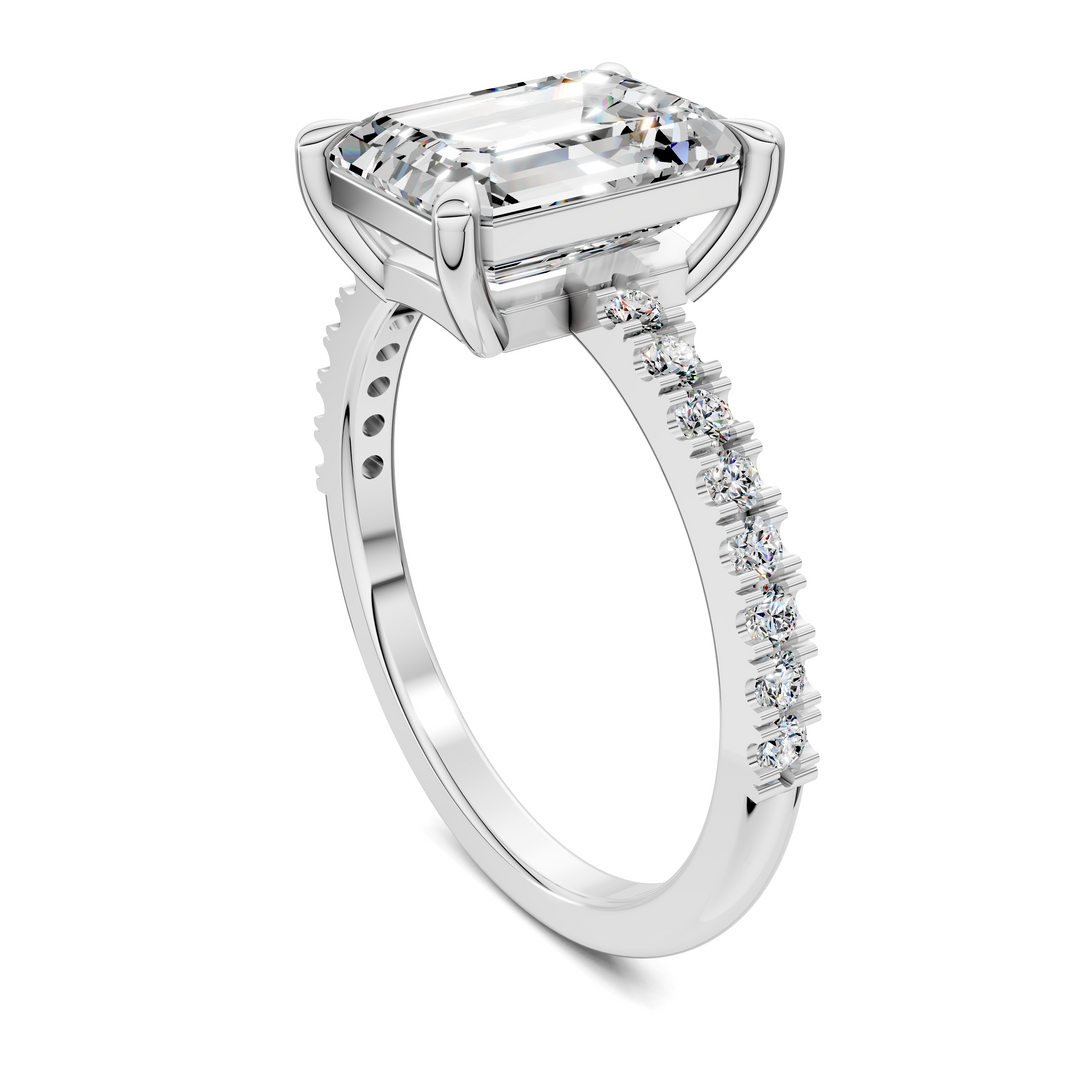 Kira Low Profile Pavé Ring