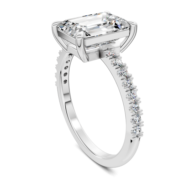 Kira Low Profile Pavé Ring