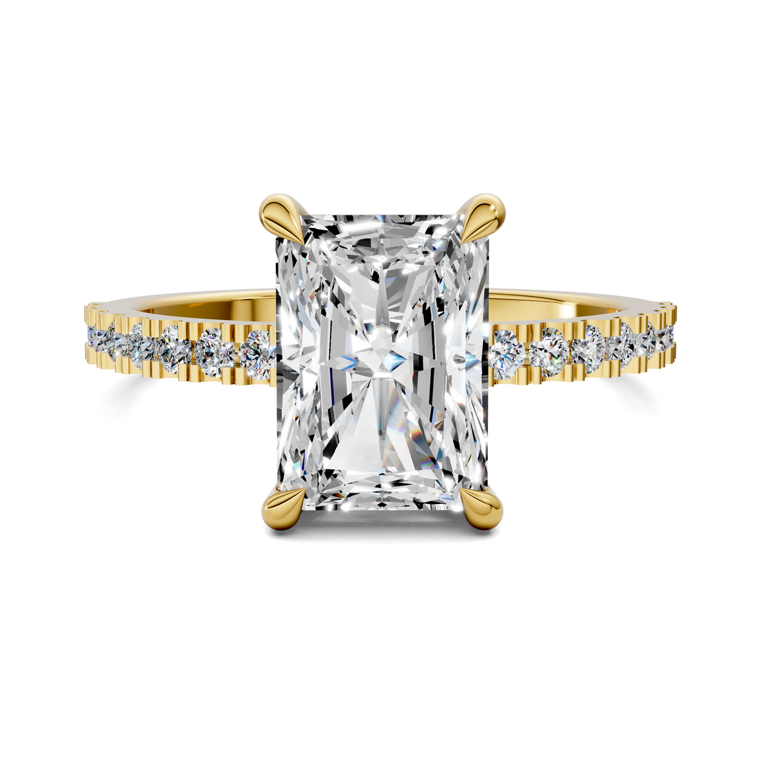 Kira Low Profile Pavé Ring Setting