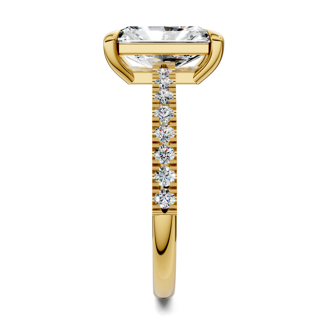 Kira Low Profile Pavé Ring