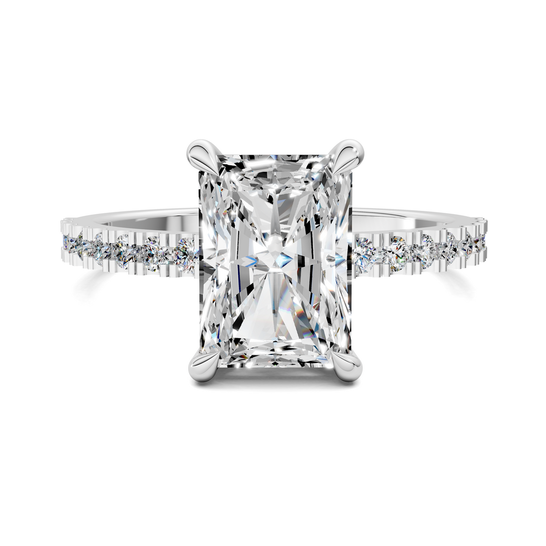 Kira Low Profile Pavé Ring