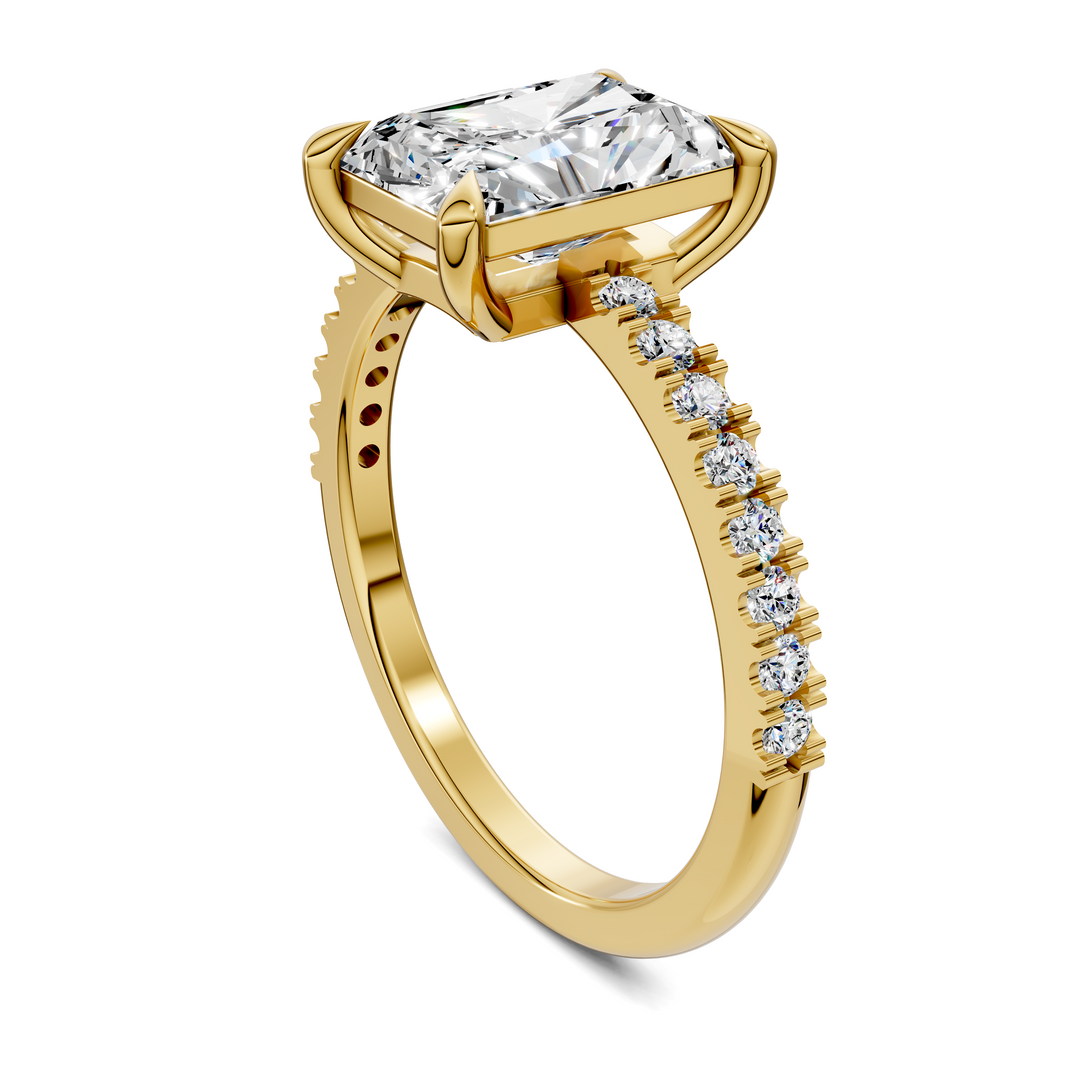 Kira Low Profile Pavé Ring