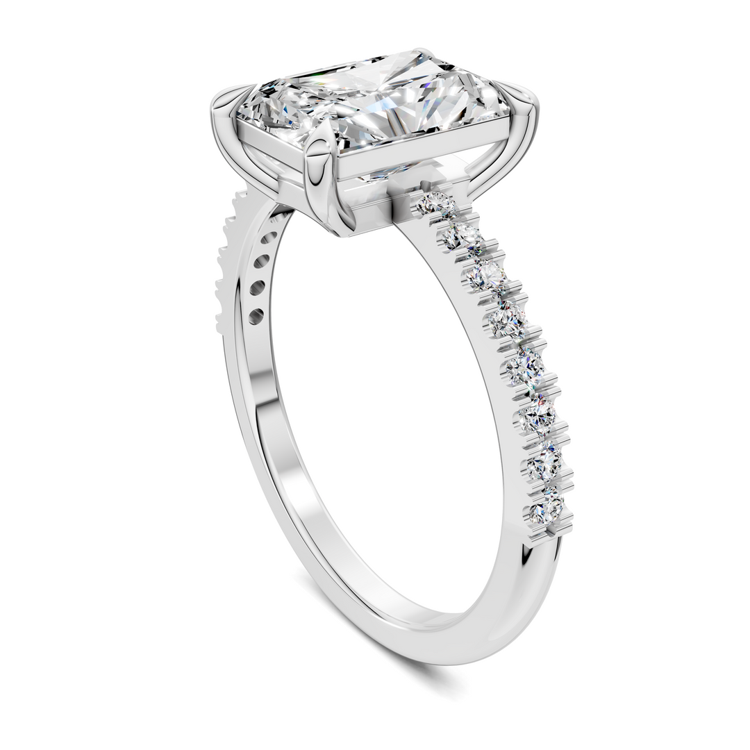 Kira Low Profile Pavé Ring