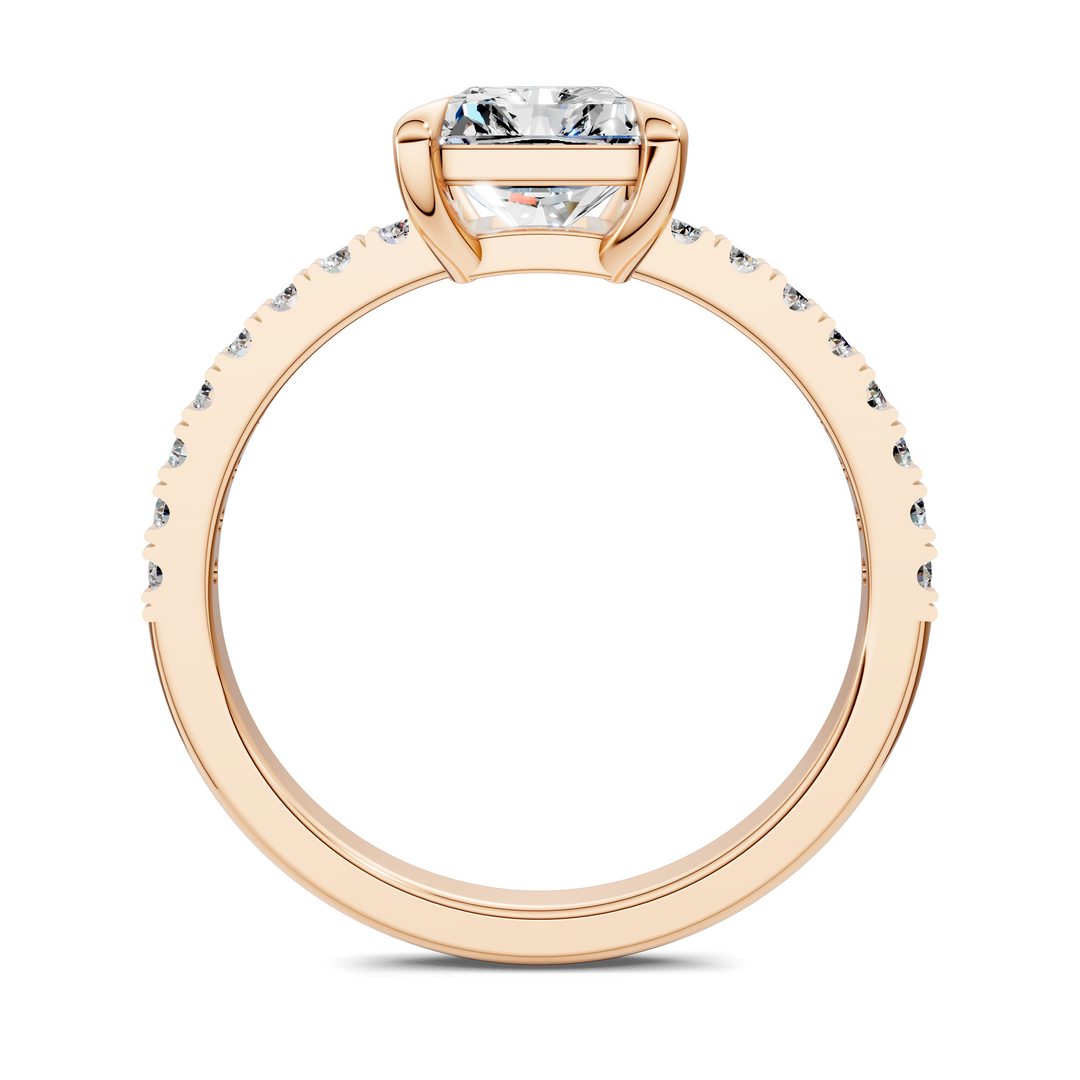 Kira Low Profile Pavé Ring