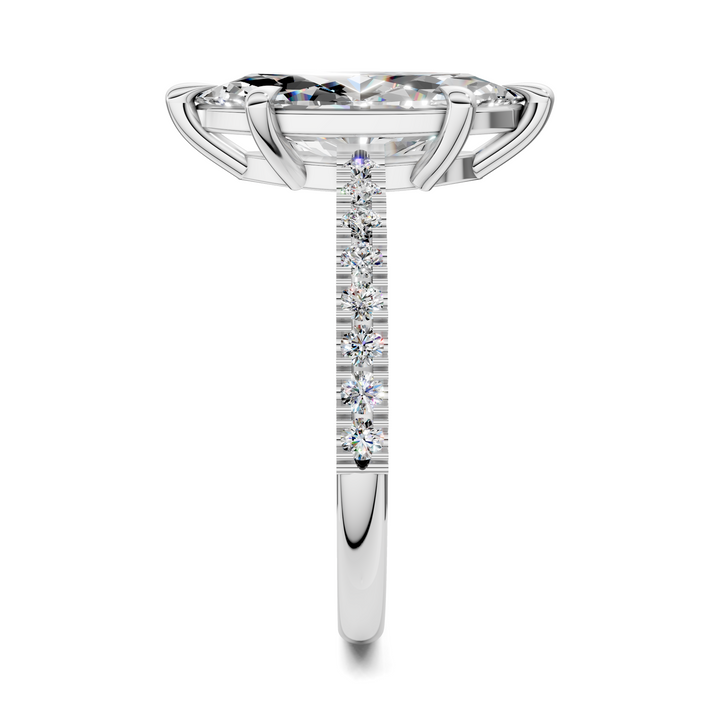 Kira Low Profile Pavé Ring