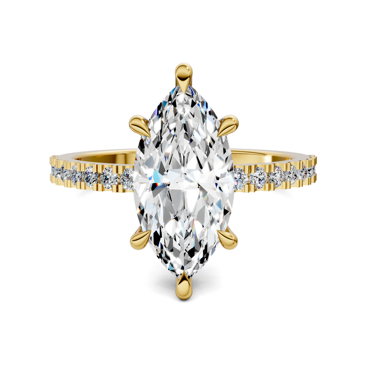 Kira Low Profile Pavé Ring