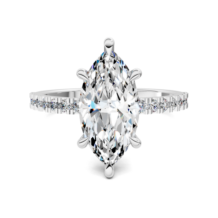 Kira Low Profile Pavé Ring