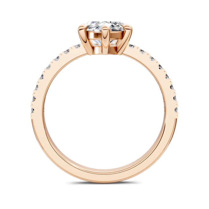 Kira Low Profile Pavé Ring