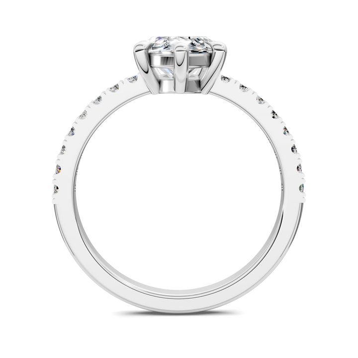 Kira Low Profile Pavé Ring