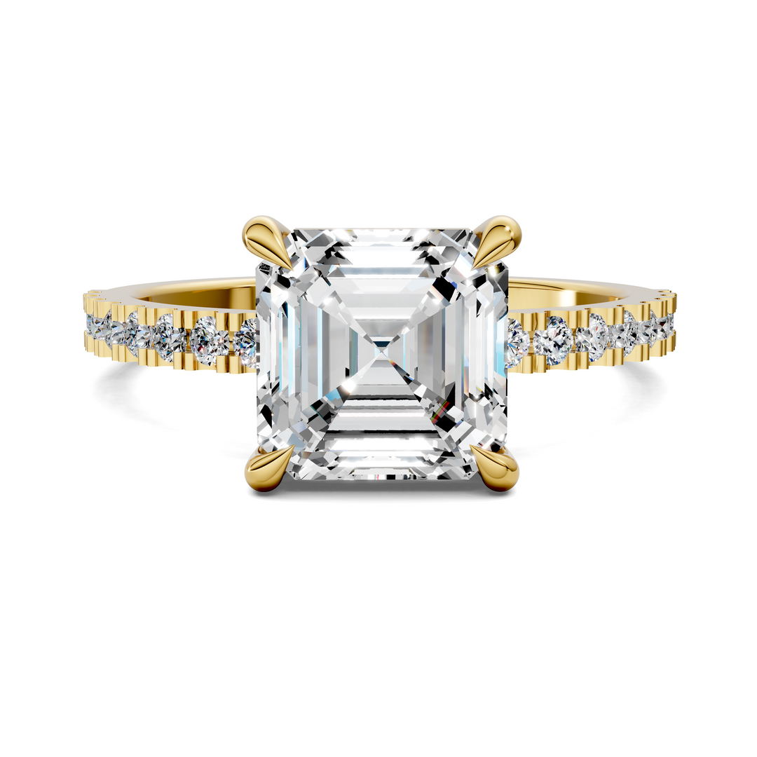 Kira Low Profile Pavé Ring Setting