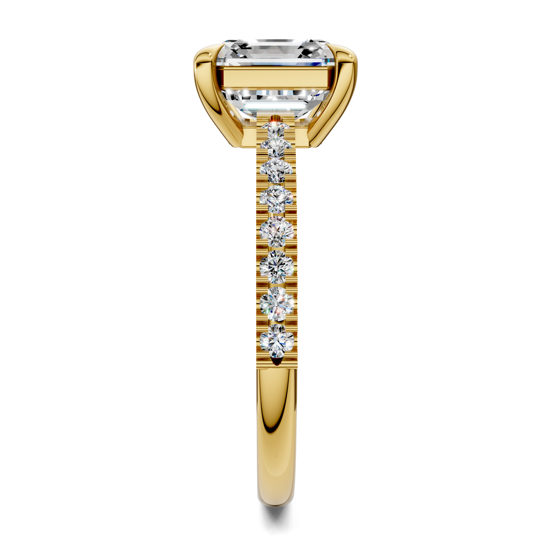 Kira Low Profile Pavé Ring
