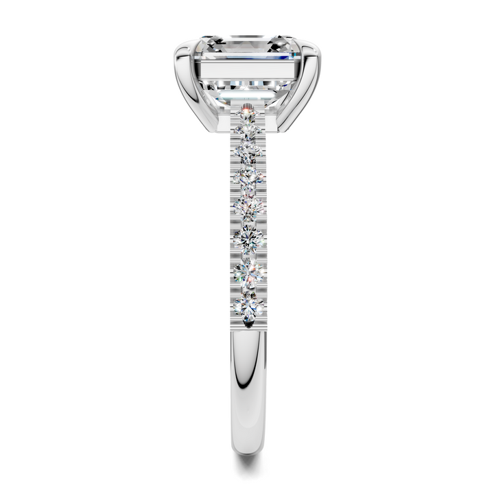 Kira Low Profile Pavé Ring Setting