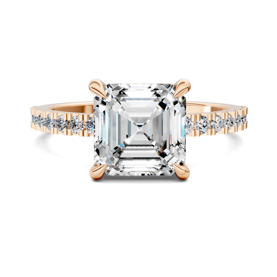 Kira Low Profile Pavé Ring Setting