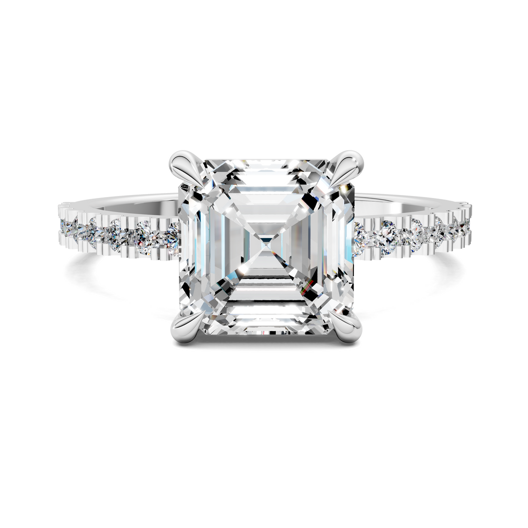 Kira Low Profile Pavé Ring Setting