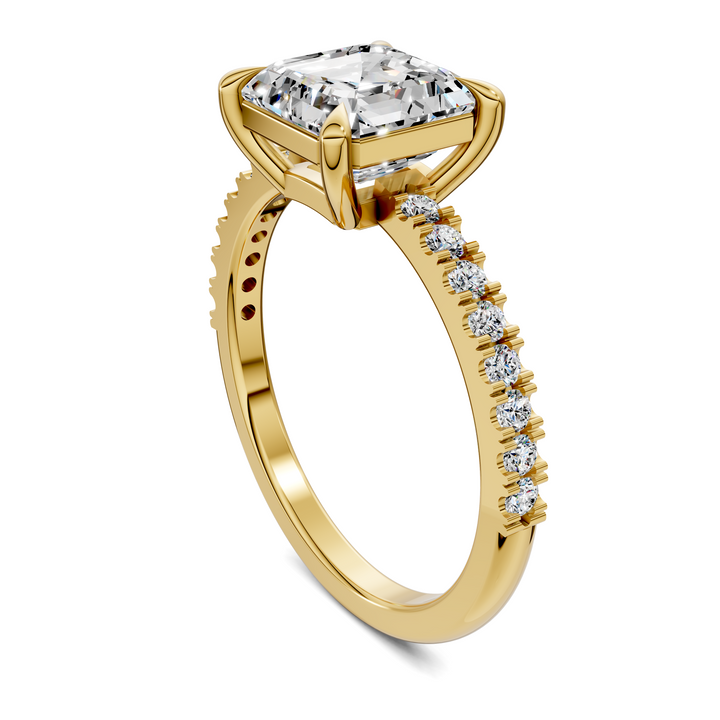 Kira Low Profile Pavé Ring Setting