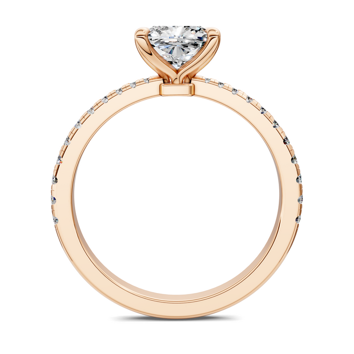 Connie Floral Basket Pavé Ring