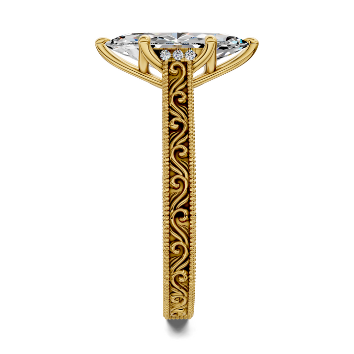 Jill Vintage Vine Ring