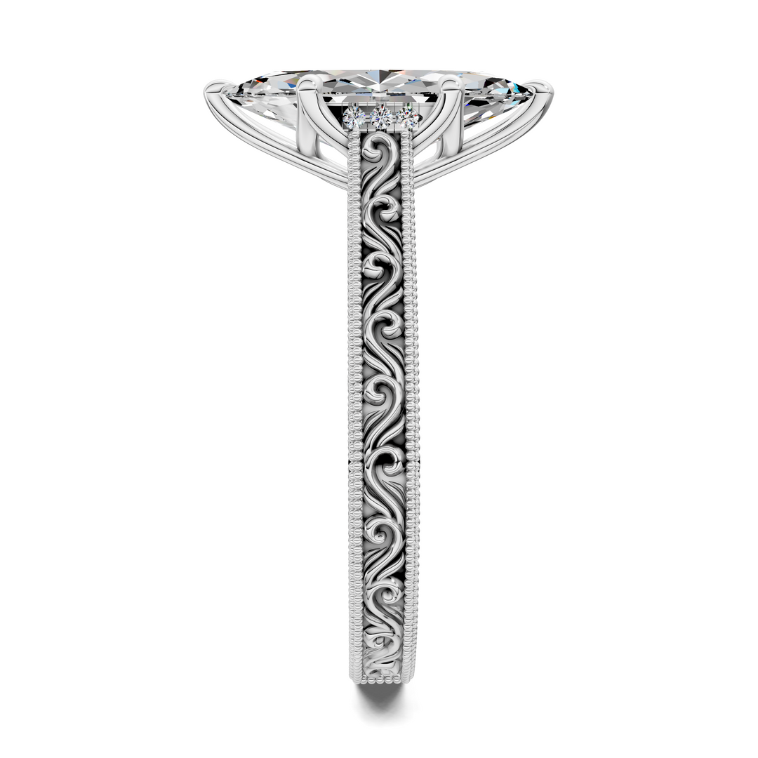 Jill Vintage Vine Ring