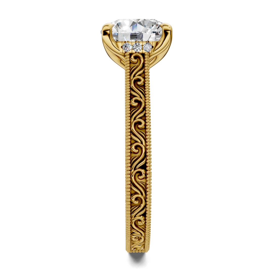 Jill Vintage Vine Ring