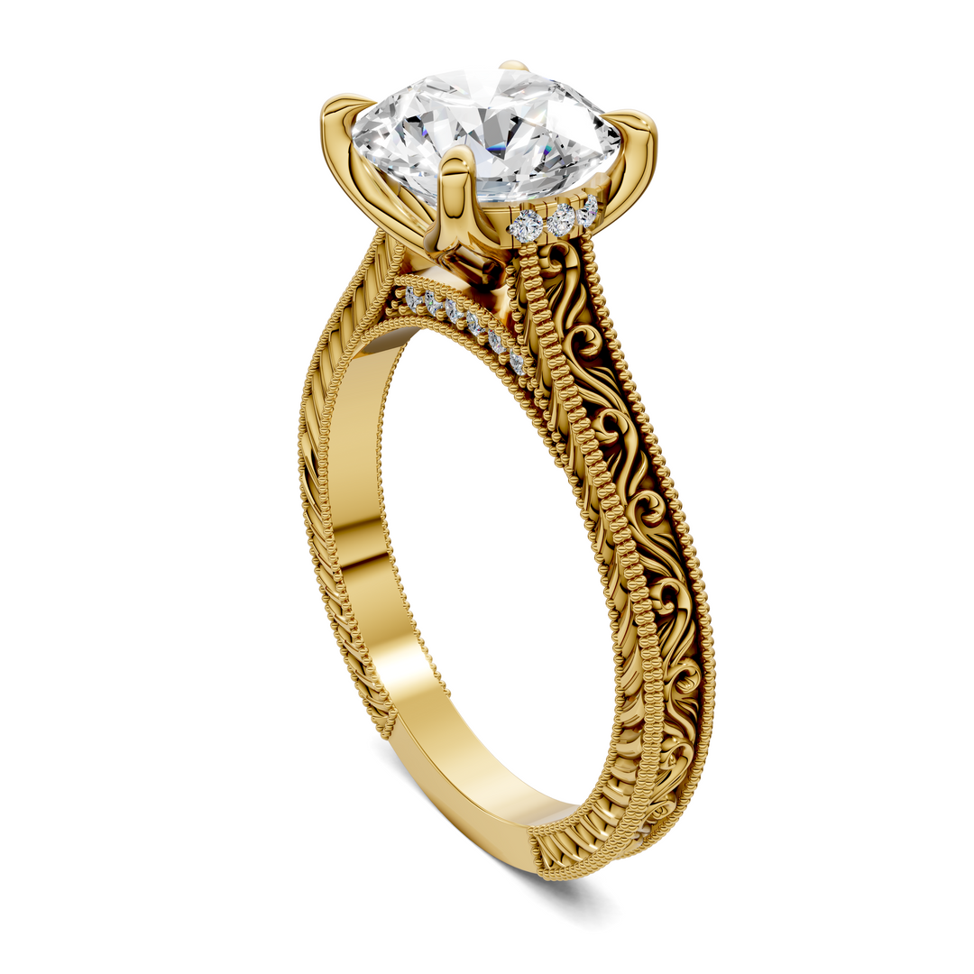 Jill Vintage Vine Ring