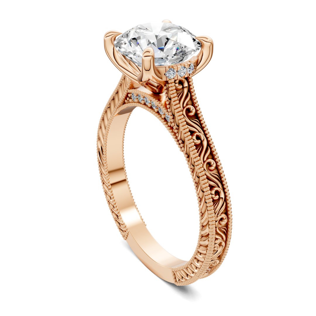 Jill Vintage Vine Ring